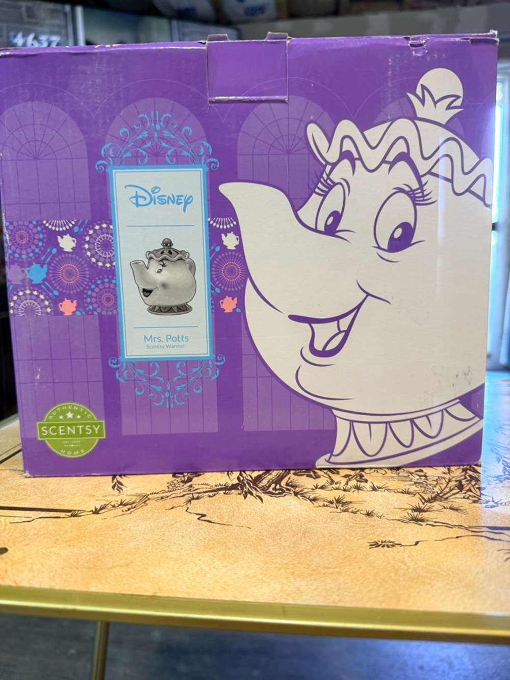 Disney Mrs. Potts Scentsy Warmer -  never used display only